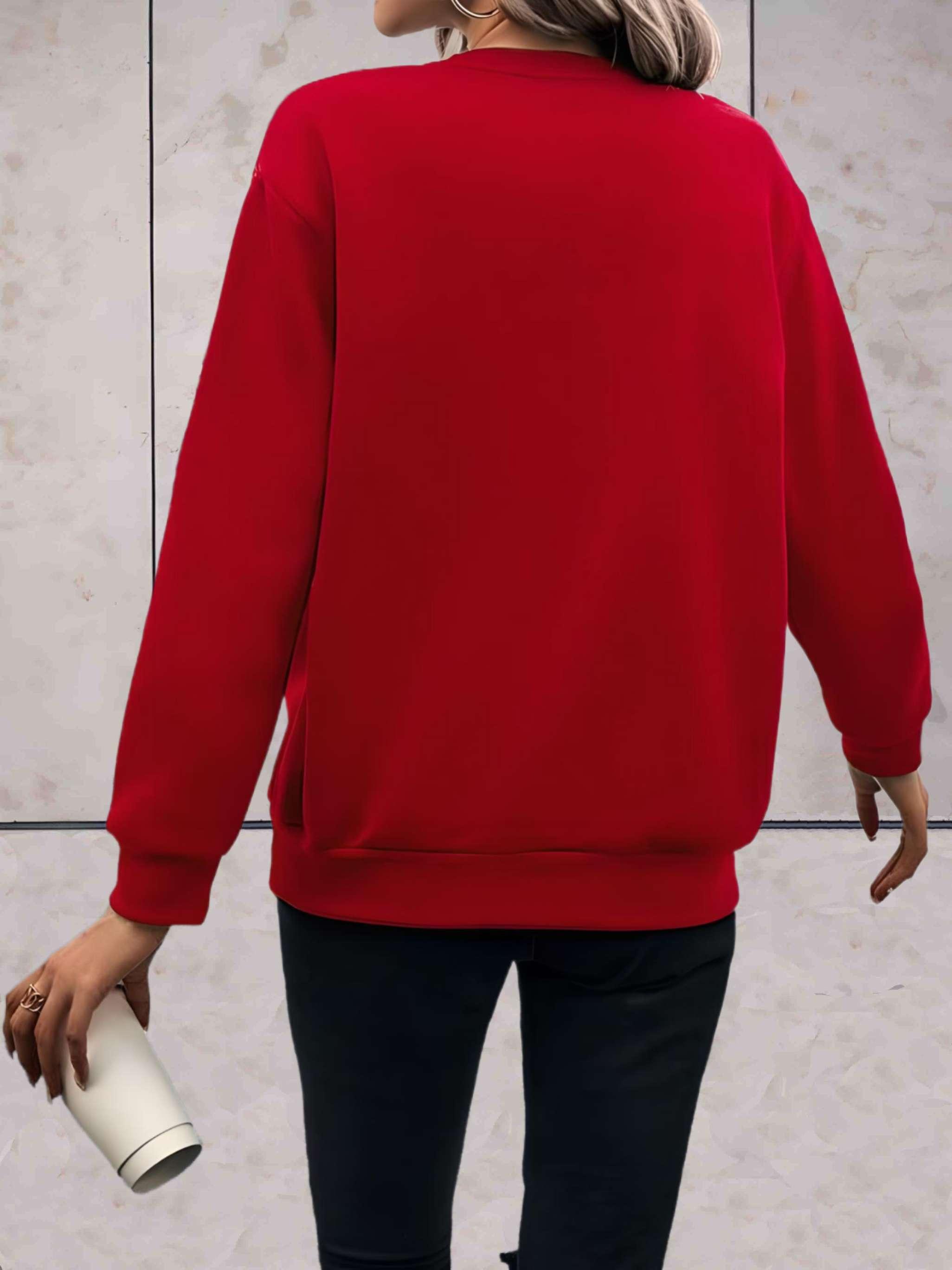 Sky - Modischer und Bequemer Pullover mit Herzmuster-CALLISTARI