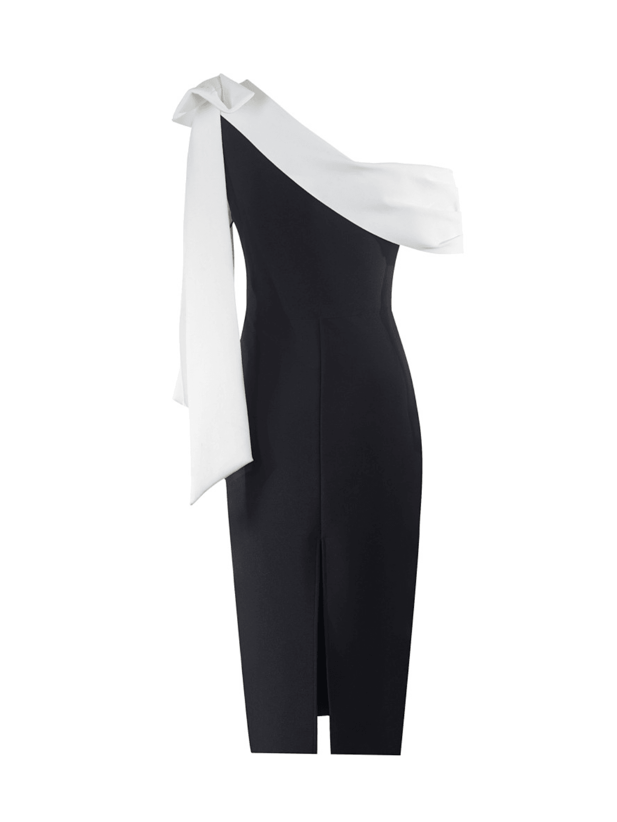 Tracy One Shoulder Bow Bandage Dress - Mew Mews