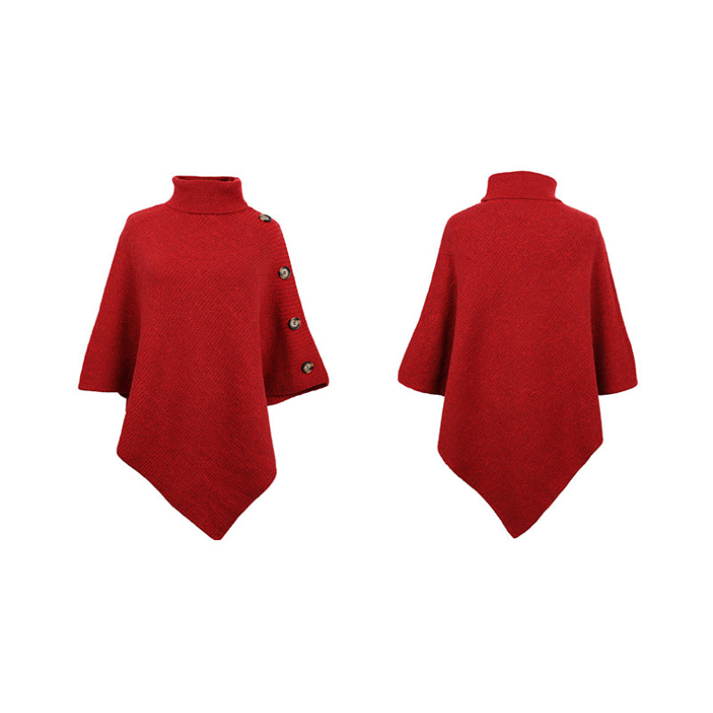 Winter Fashionable Shawl Cape Sweater-CALLISTARI