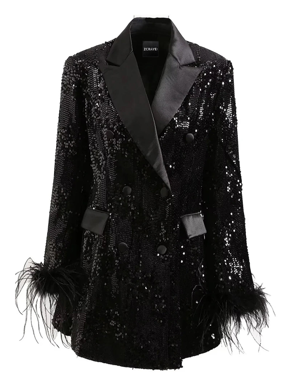 LETTE Sequins Blazer Dress-CALLISTARI