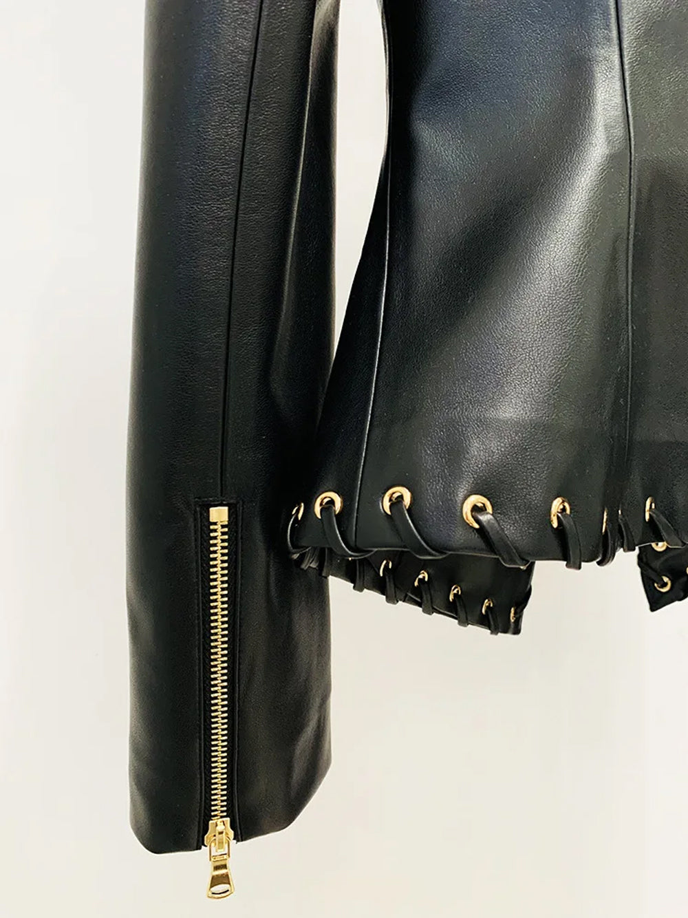 CIATO Laced Leather Blazer-CALLISTARI