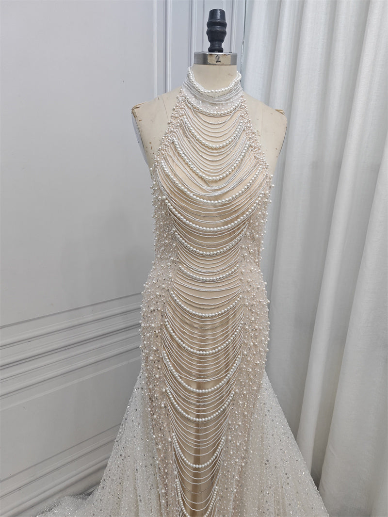 Fashionable High-waisted Fishtail Dress Ladies-CALLISTARI