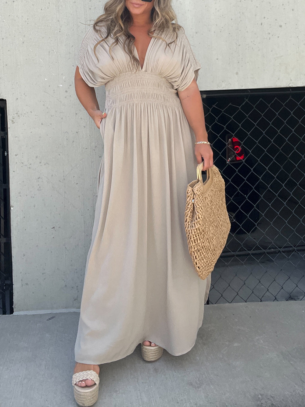 Black Broken Hearted Maxi Dress-CALLISTARI