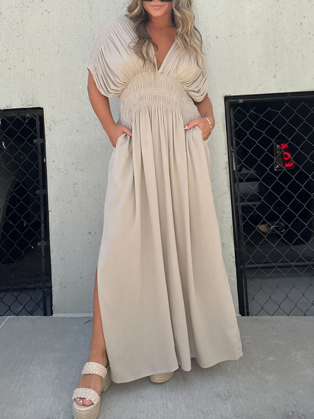 Black Broken Hearted Maxi Dress-CALLISTARI