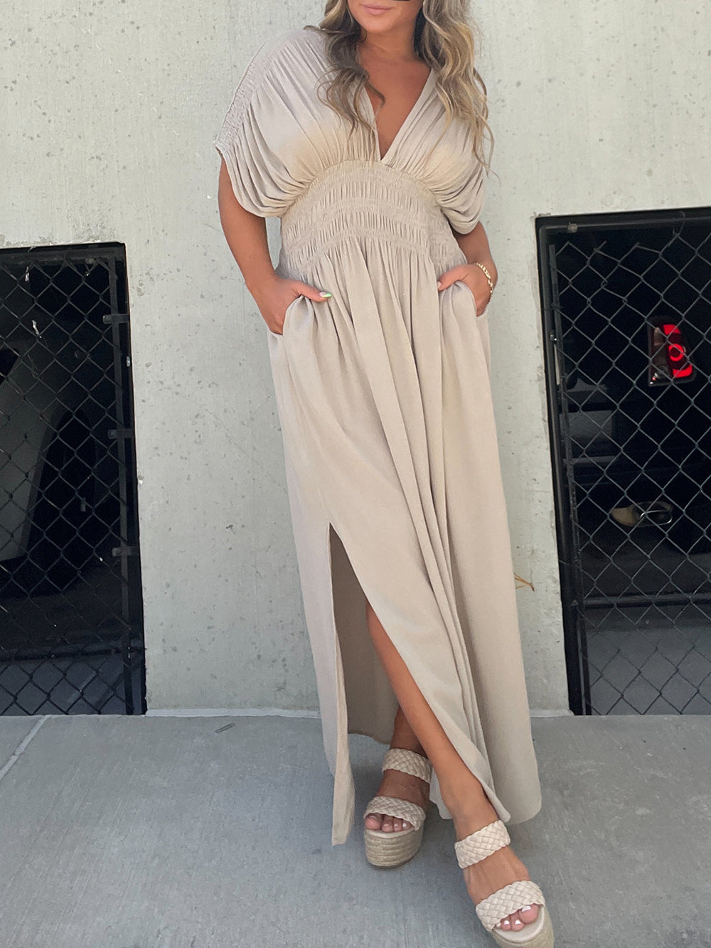 Black Broken Hearted Maxi Dress-CALLISTARI