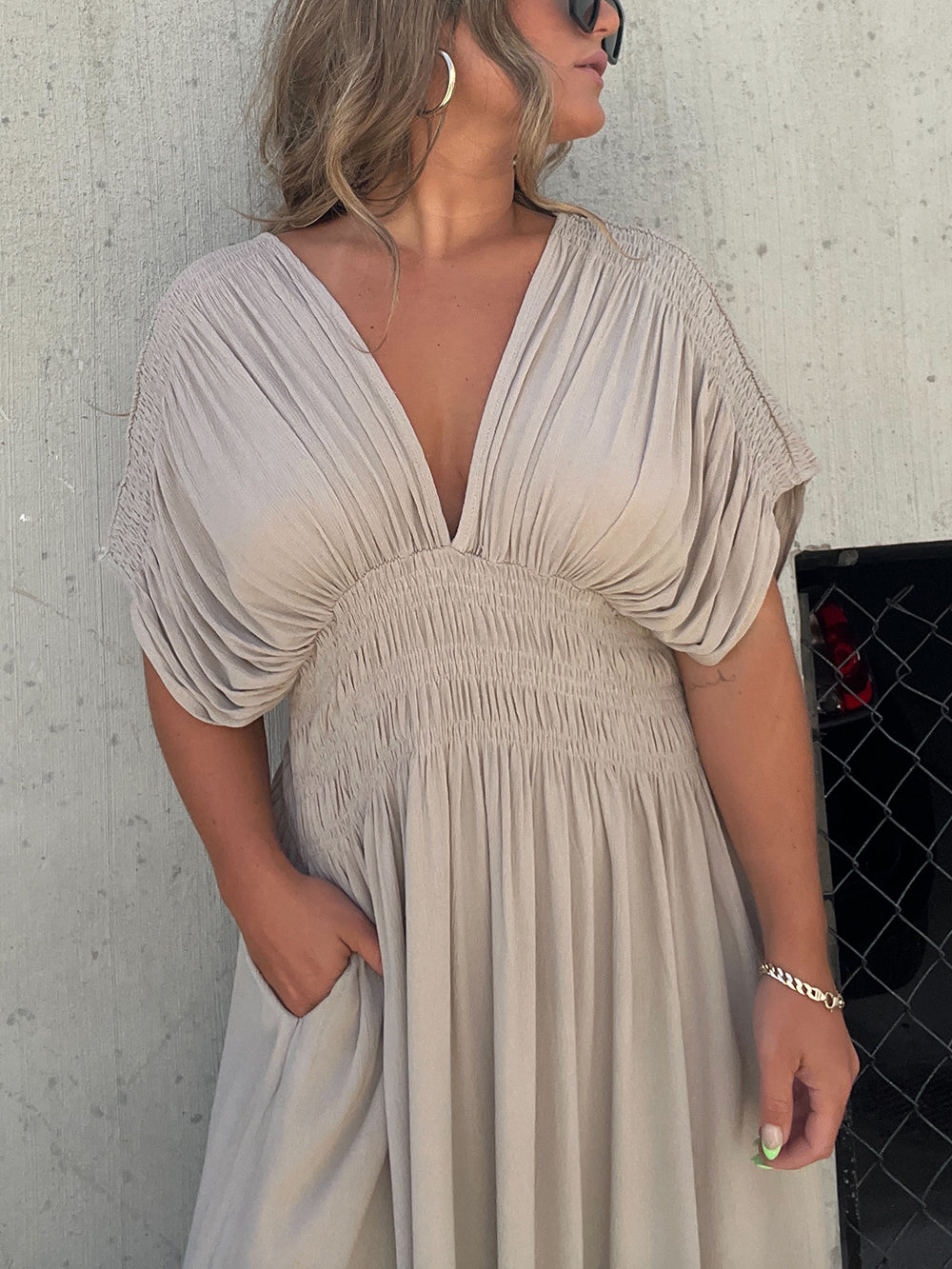 Black Broken Hearted Maxi Dress-CALLISTARI