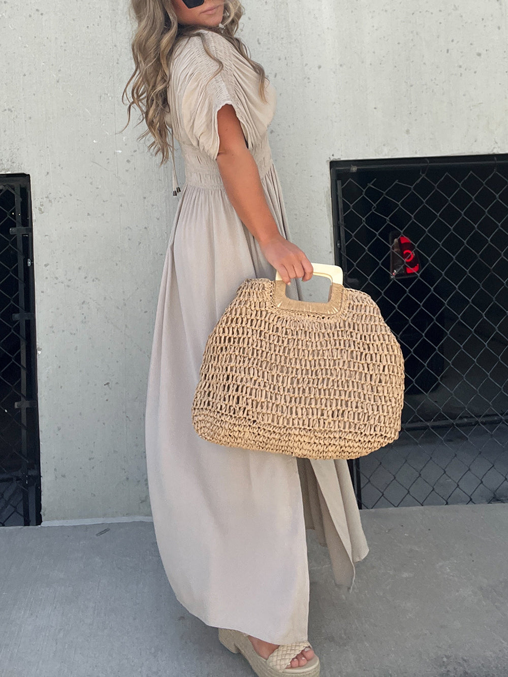 Black Broken Hearted Maxi Dress-CALLISTARI