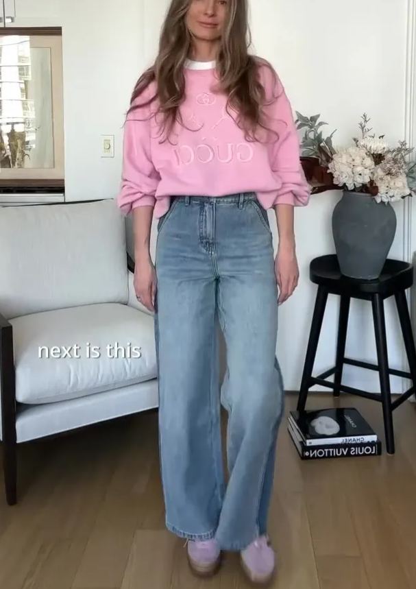 [Copy]Vervet Zipper Fly Distressed Paint Splatter Boyfriend Jeans