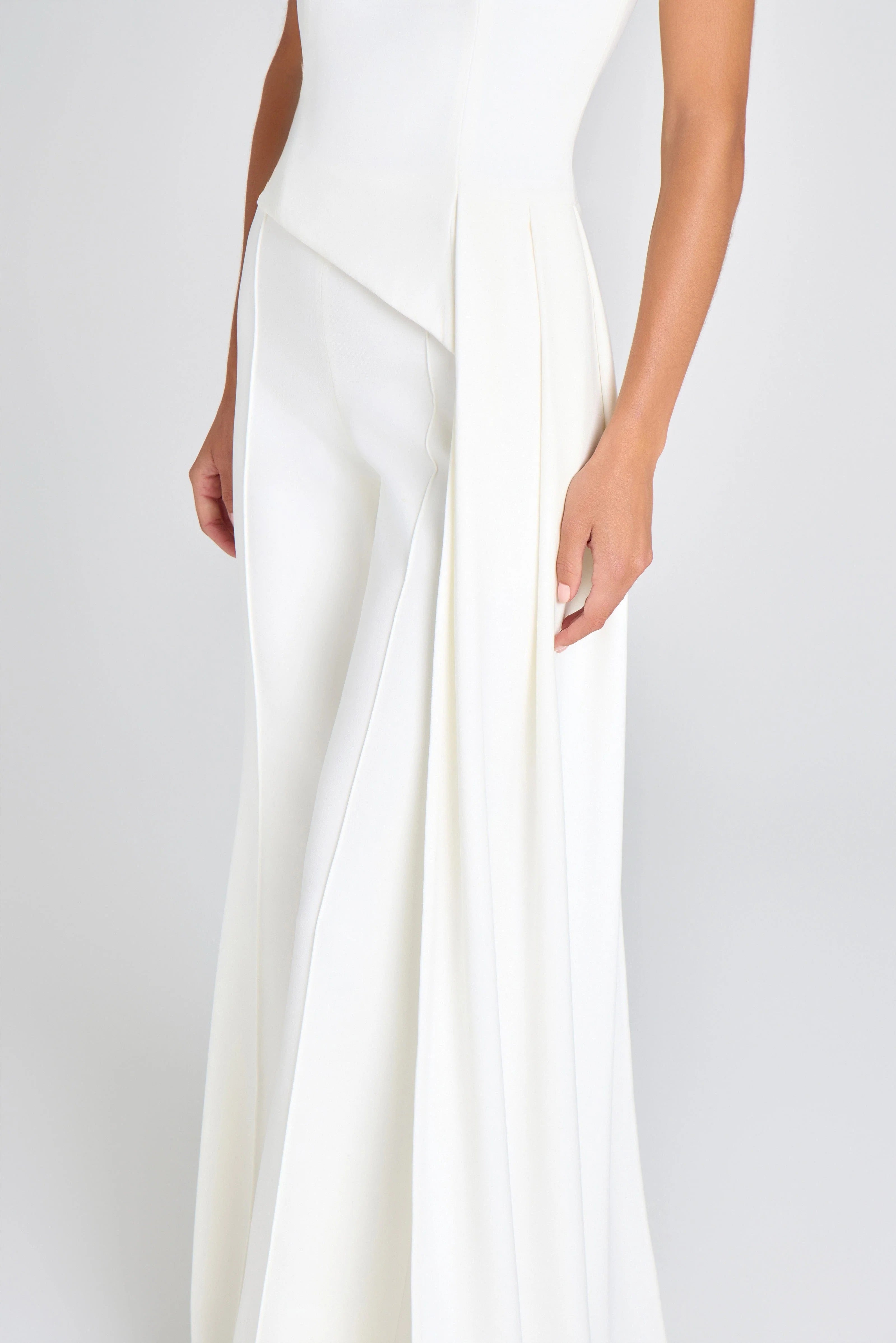 Sculpted Elegance Pants Set-aritzao