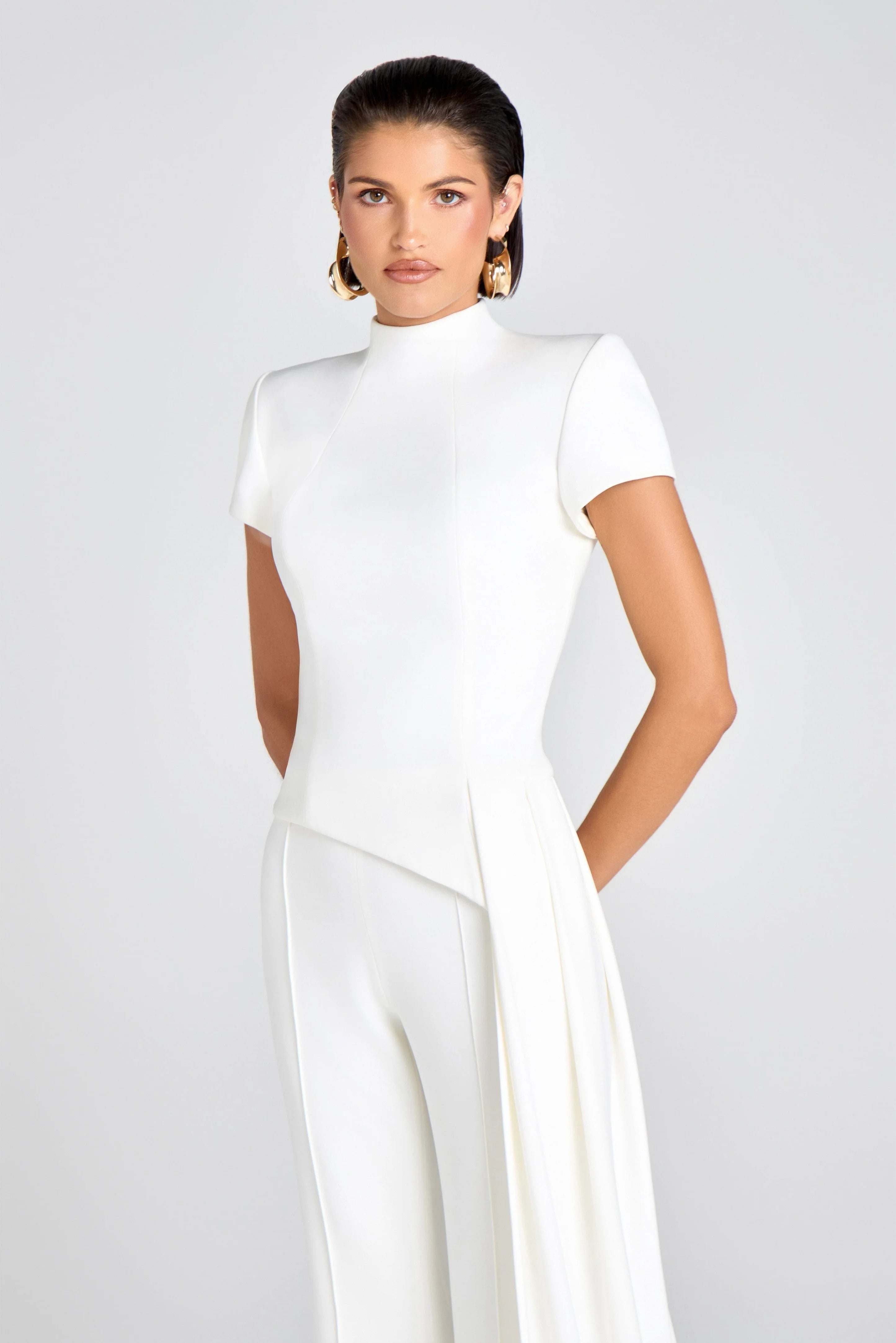 Sculpted Elegance Pants Set-aritzao