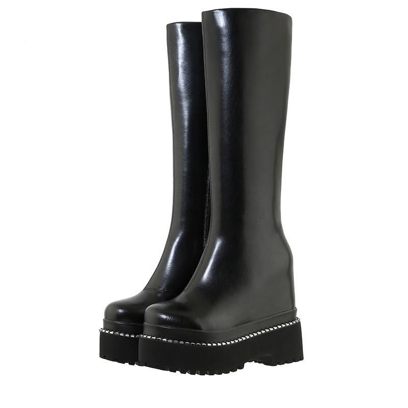 Rubber Long Boots-CALLISTARI