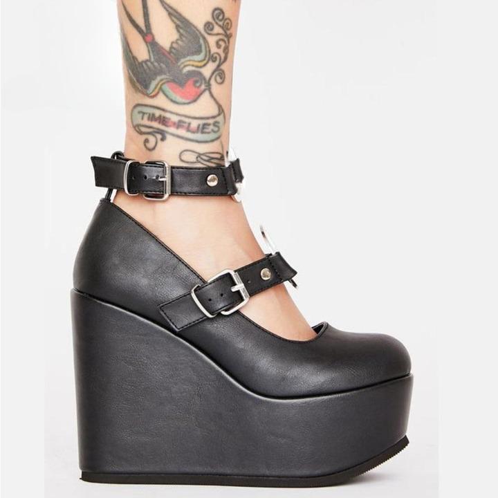 Heart Platform Shoes-CALLISTARI