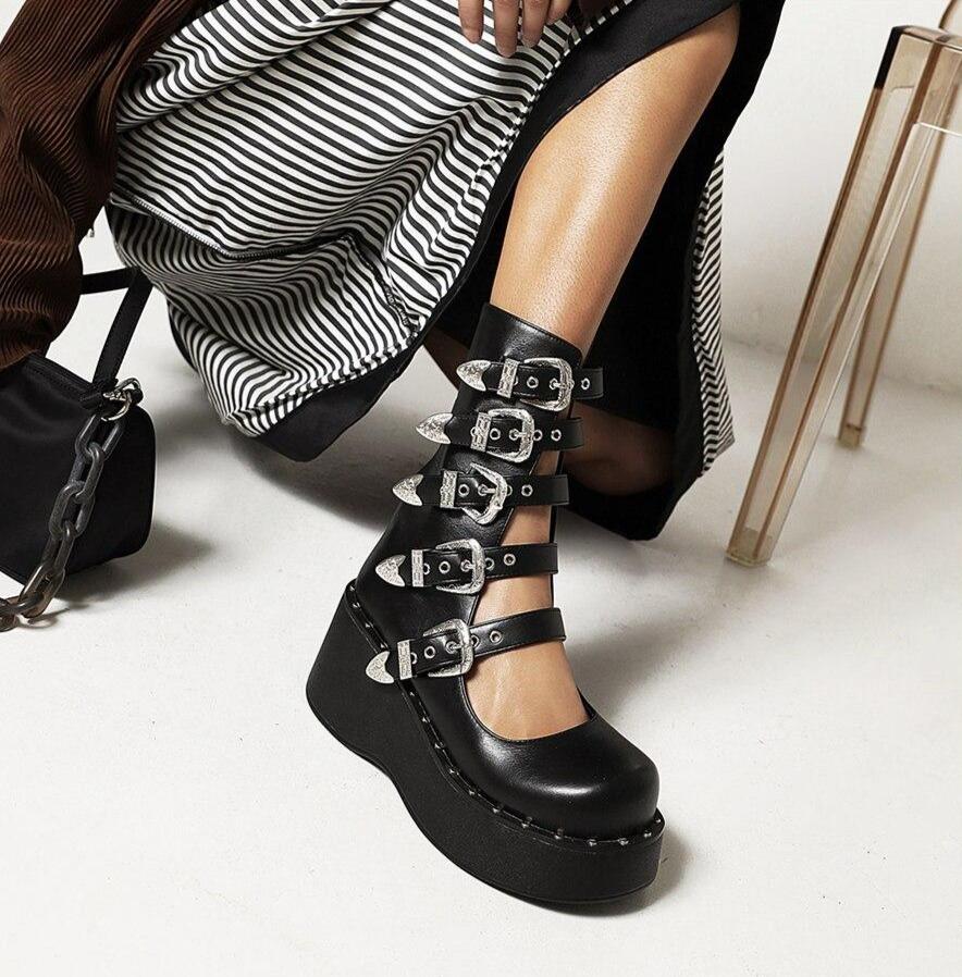 Open Ankle Boots-CALLISTARI