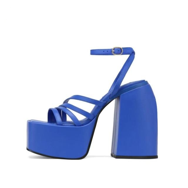 Ava Leather Heels-CALLISTARI