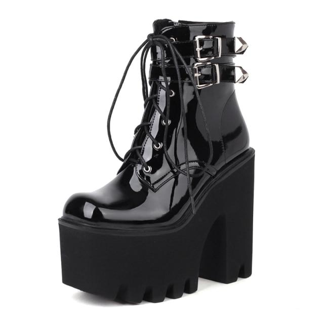 Antonia Platform Boots-CALLISTARI