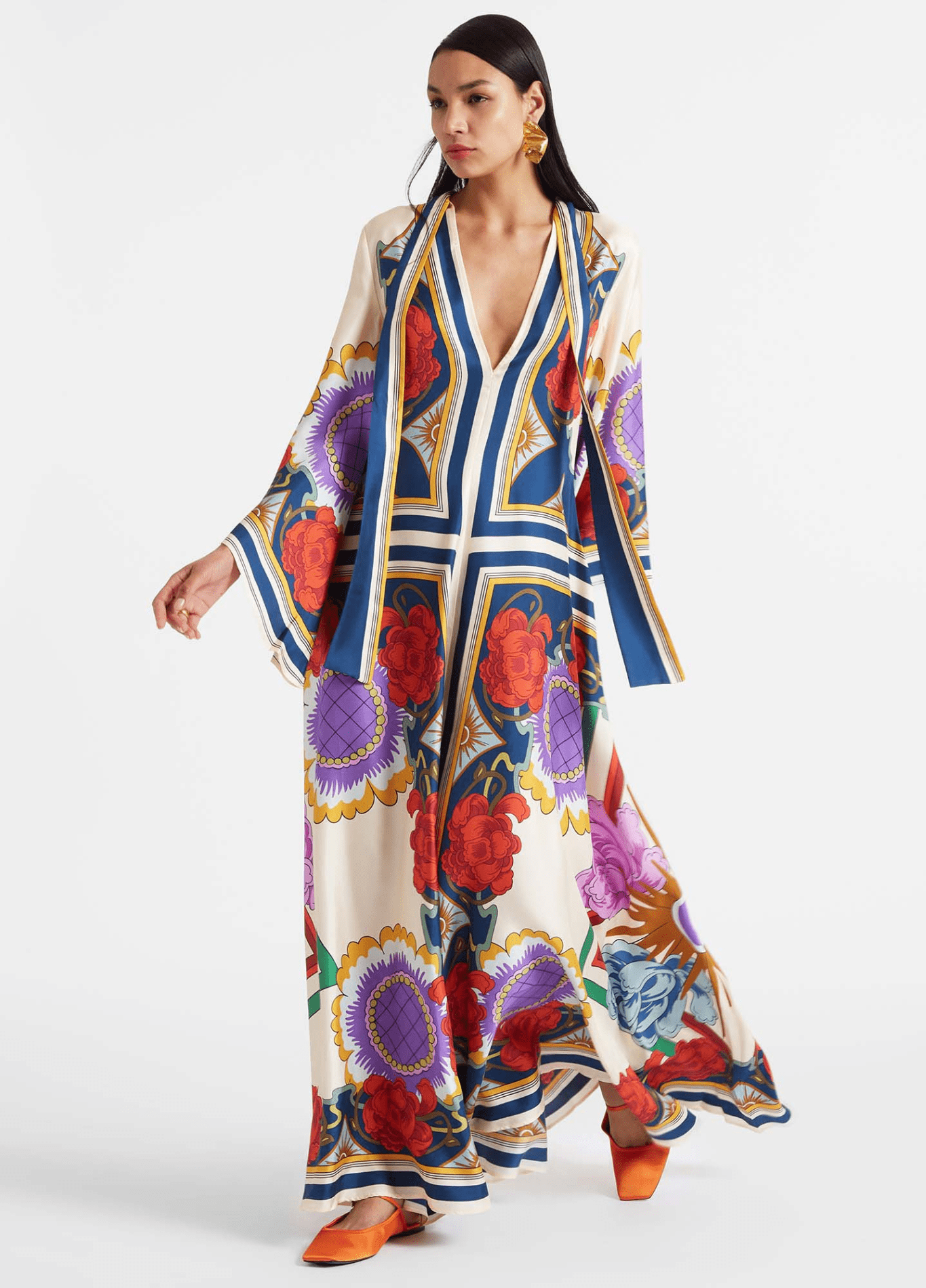 Robe kimono réversible | Baroque-aritzao