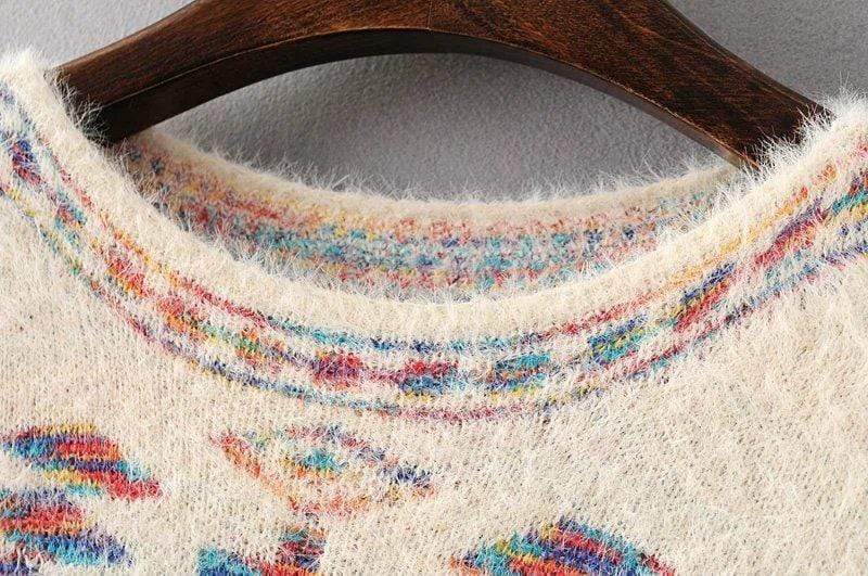 Avery Knitted Poncho-CALLISTARI