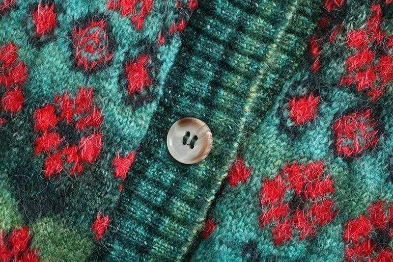 Callia Cropped Knitted Cardigan-CALLISTARI