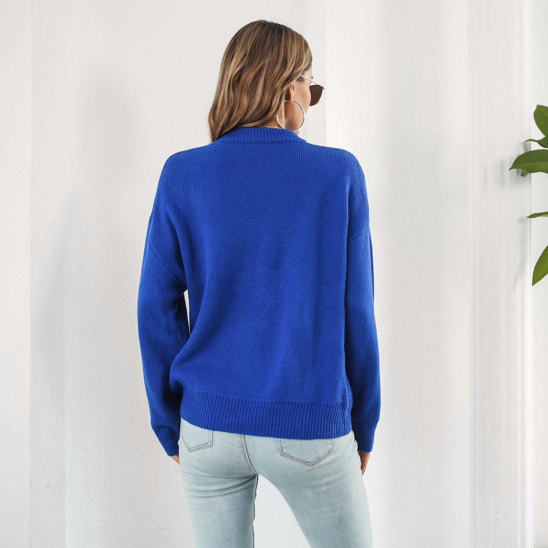 wickedafstore Flower Power Knit Sweater