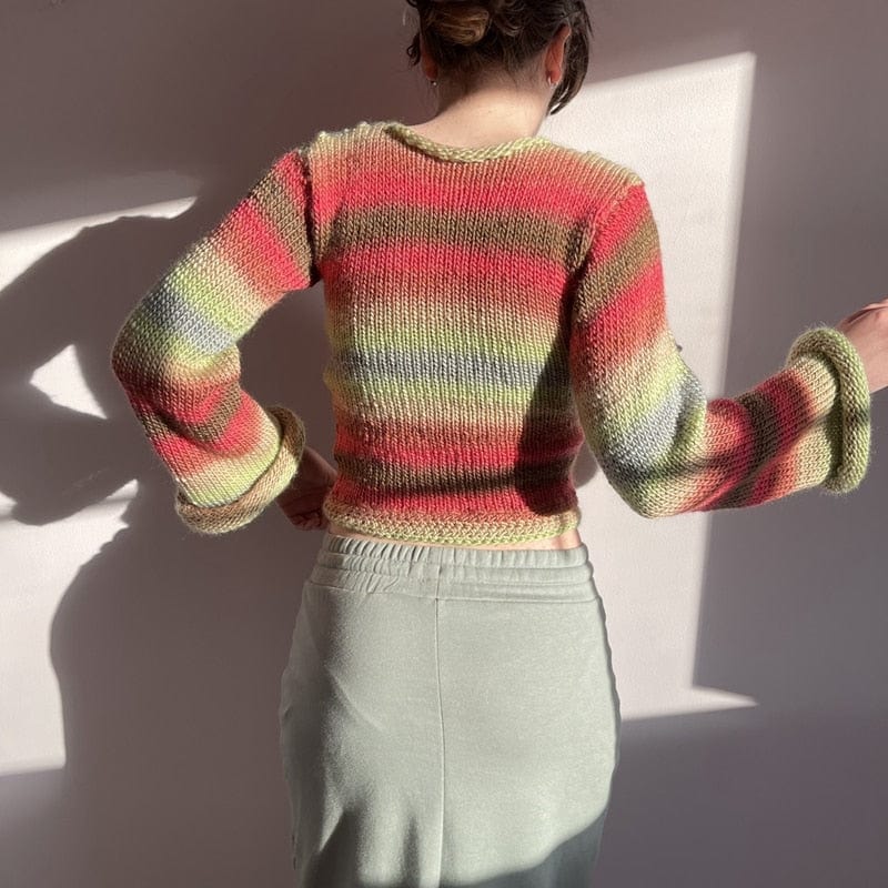 Matilda Crochet Sweater-CALLISTARI