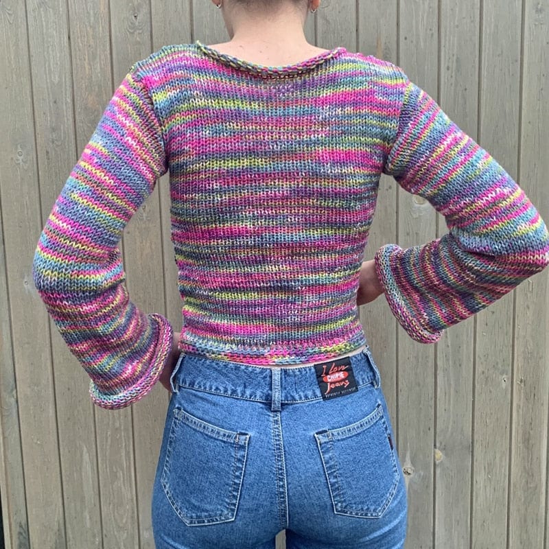 Matilda Crochet Sweater-CALLISTARI