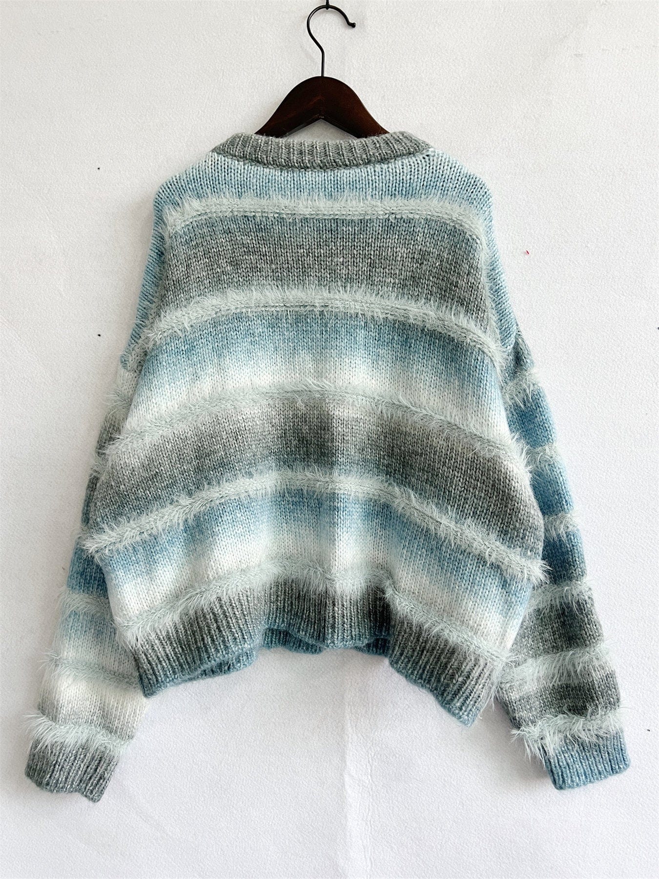 wickedafstore Tayla Gradient Striped Sweater