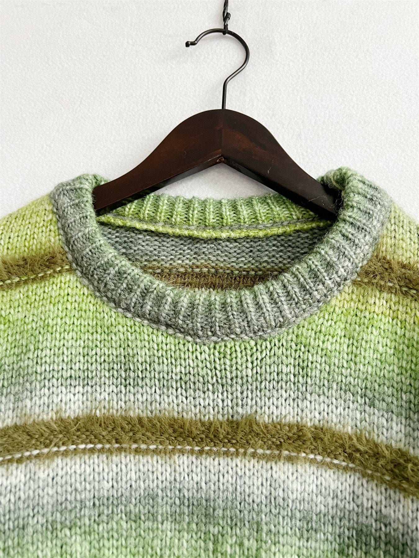 wickedafstore Tayla Gradient Striped Sweater