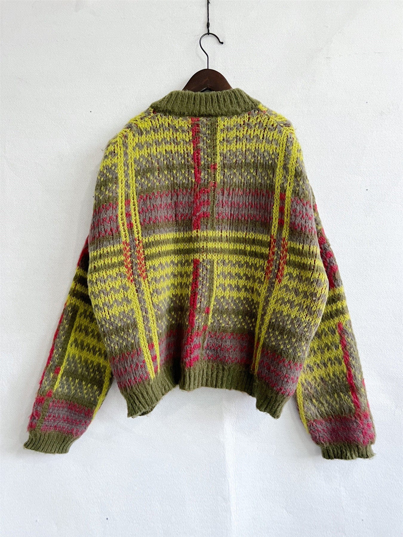 WindMind Birdie Striped Cardigan Sweater
