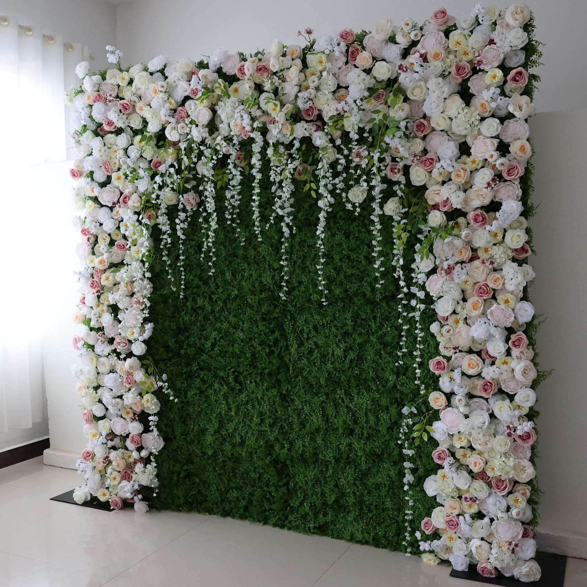 Artificial flower wall decorflowerwall