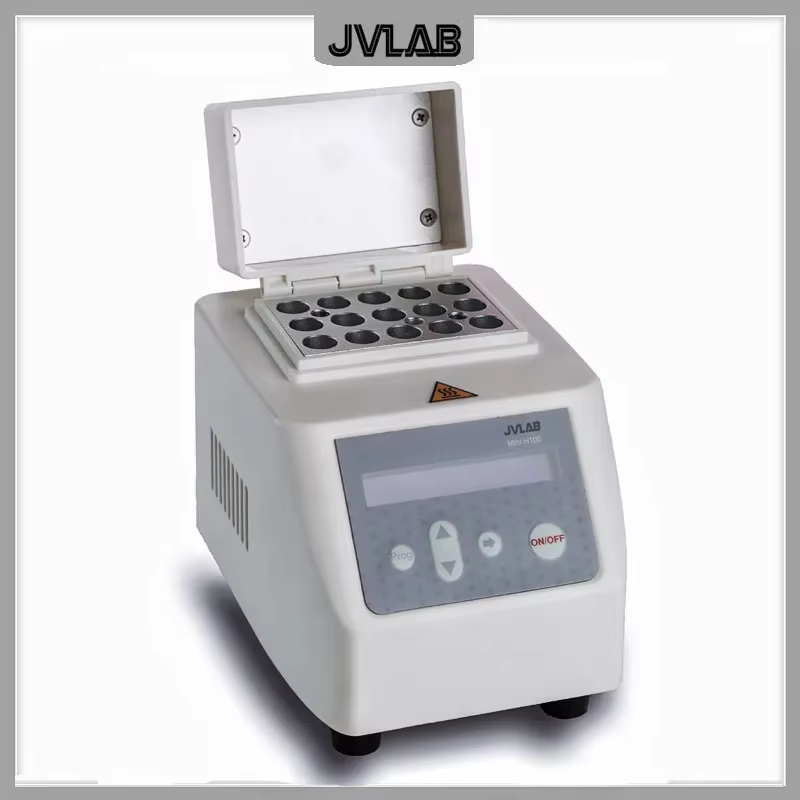 Mini Dry Bath Portable Dry Thermostat Bath 0.2~50ml With Cooling & Heating Metal Bath Come With Heating Block For Free