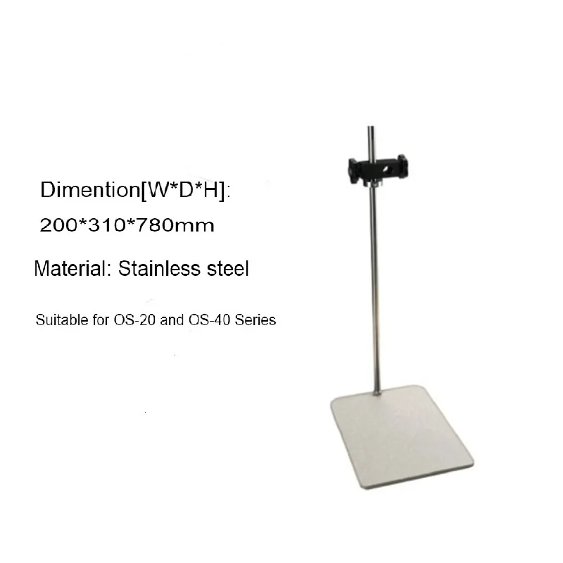 Universal Plate Stand (20x31cm) For Magnetic Stirre Accessories Of Overhead Stirrer Including Support Holder 78cm Fixing Device