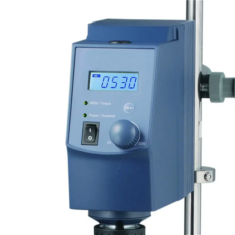 Overhead Stirrer OS40-Pro LCD Digital Enhanced Magnetic Stirrer Max.stirring Quantity 40L With Plate Stand & Propeller Stirrer