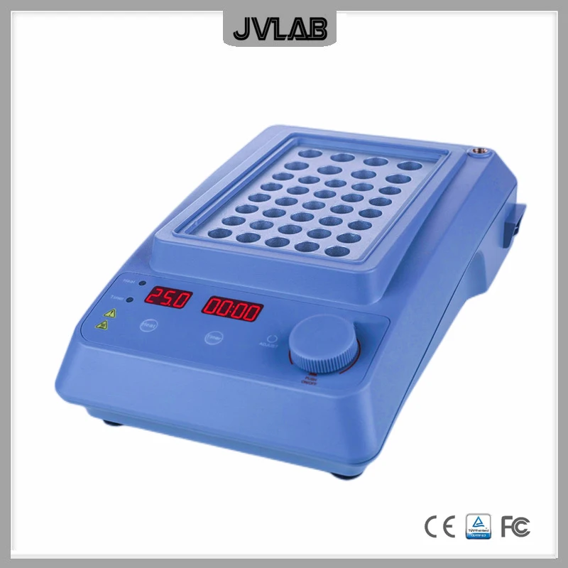 Dry Bath Dry Thermostat Bath with Fixed Block 5~10 ml For Inactivation Low Temperature Lysis Sample Preparation Up To 60(C)