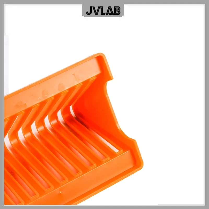 Electrophoresis Gel Plate Rack Glass Plate Drying Rack Plastic Drain Holder Up To 10 Glass Plates Dimension 165*105*85 mm 1PCS