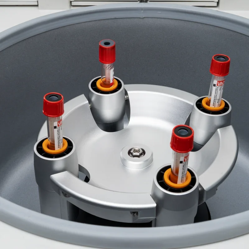 Lab Centrifuge Multi-Purpose Low-speed Centrifuge 4000rpm With Rotor 8 10 15 50ml DM0424 Brushless DC Motor CE Certificate