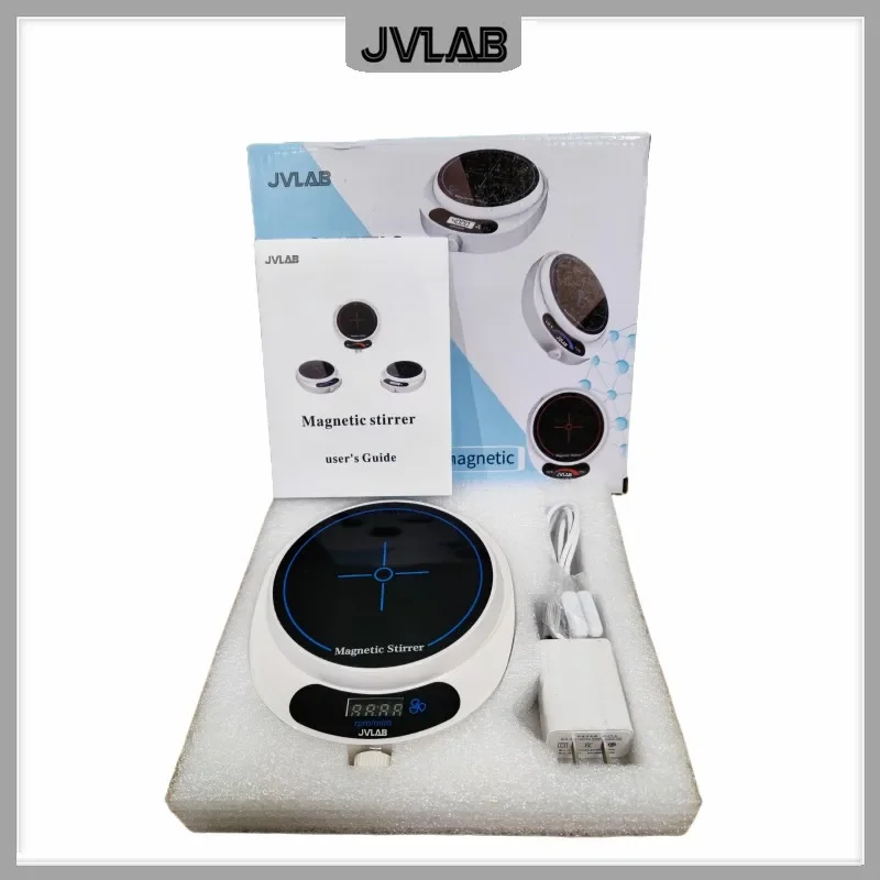 Magnetic Stirrer Digital Mini Magnetic Stirrer Max.capacity 2L Laboratory Mixer Adjust Speed  0-4000 rpm Brushless Motor MS-J6