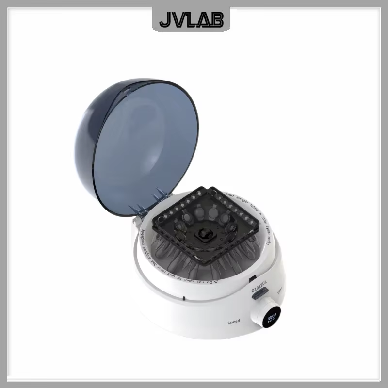 Palm Micro Centrifuge Mini Laboratory Centrifuge 10000 rpm Come with Two Rotors for 0.5 1.5 2ml Tubes up to 8 PCR Strips * 4