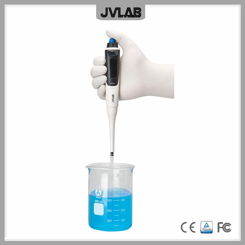 Electric Pipette For Swab /Cell Lysis /Biopsy Preparation Hight Accuracy Multifunction Pipet Mixing Stepper & Dilution dPette+