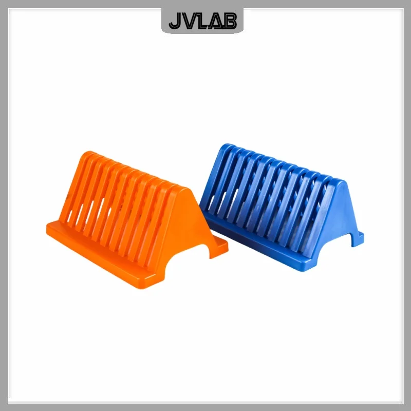 Electrophoresis Gel Plate Rack Glass Plate Drying Rack Plastic Drain Holder Up To 10 Glass Plates Dimension 165*105*85 mm 1PCS