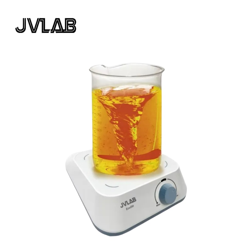 Magnetic Stirrer EcoStir Square Work Plate 120 x 115mm Lab Square Plate Magnetic Stirrer Max. Stirring Quantity 1.5 L