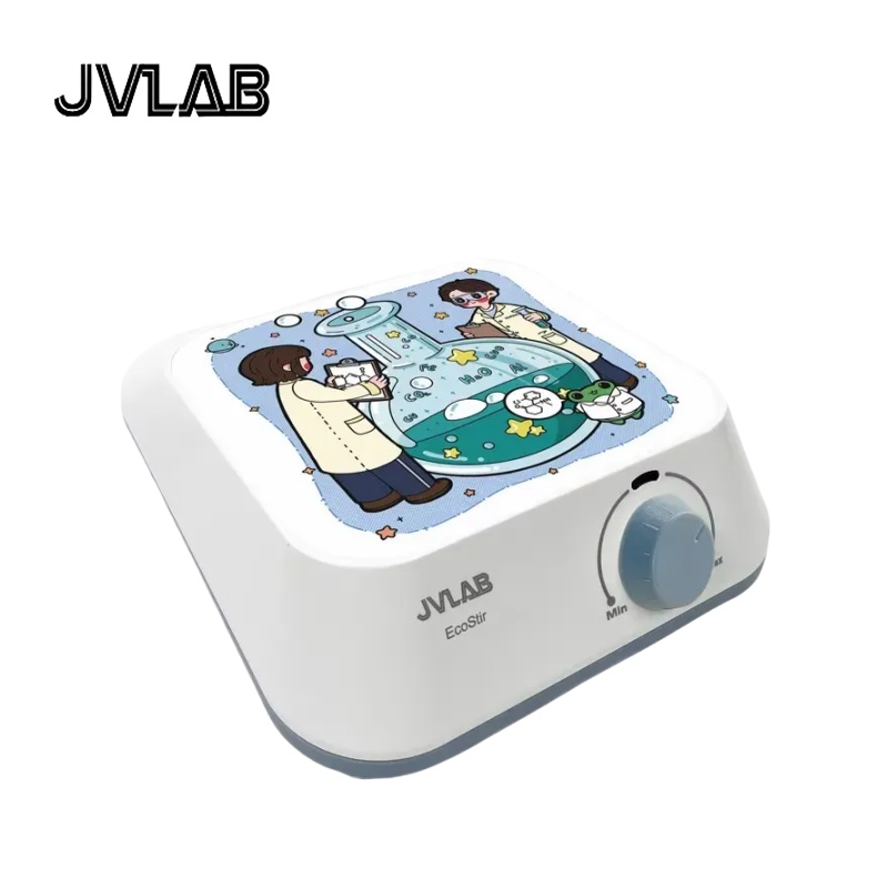 Magnetic Stirrer EcoStir Square Work Plate 120 x 115mm Lab Square Plate Magnetic Stirrer Max. Stirring Quantity 1.5 L