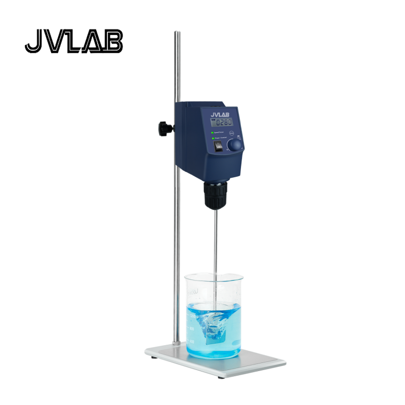 Overhead Stirrer LCD Digital Enhanced Magnetic Stirrer OS70-Pro Max.stirring Quantity 70L With Plate Stand & Propeller Stirrer