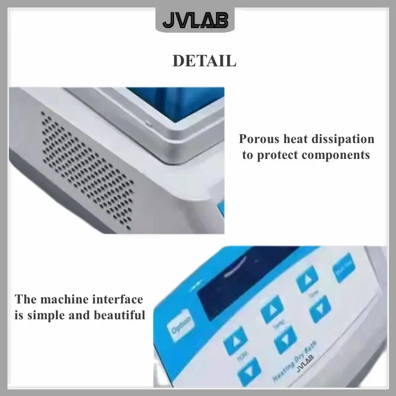 Dry Bath Heater PRP Gel Maker PPP Cosmetic Dentistry Gel Preparation Machine for 5ml / 10ml Tubes Temp. RT~ 100(C)