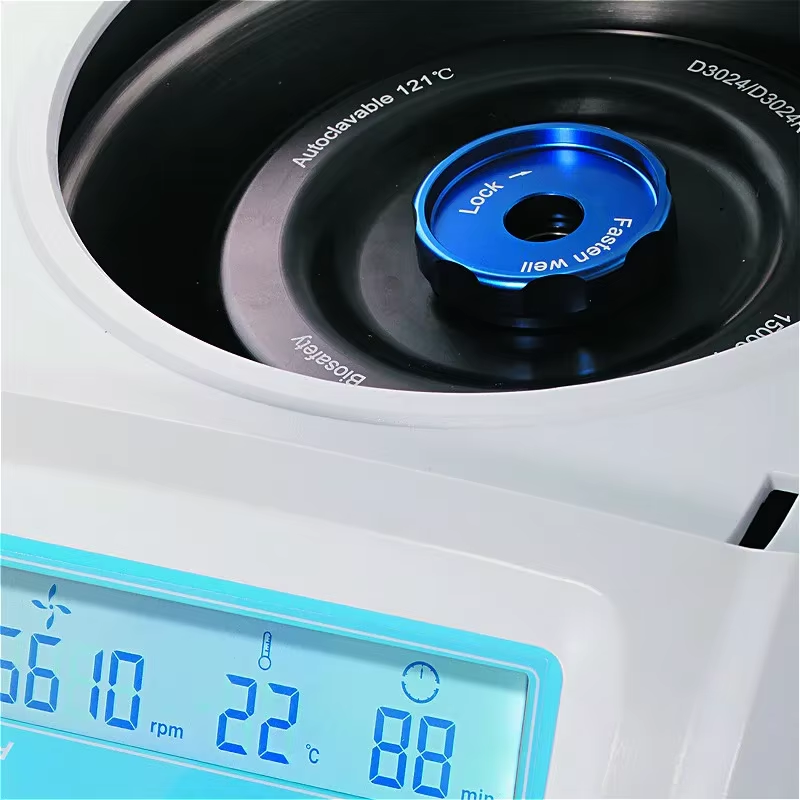 High Speed Micro Centrifuge 200-15000rpm 0.2mL/0.5mL/1.5mL/2mL/5mL Laboratory Centrifuge D3024 Brushless DC motor