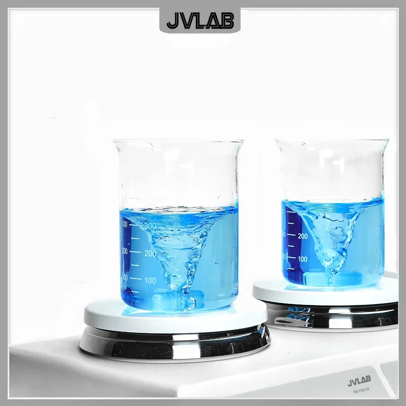 Magnetic Hotplate Stirrer 4-Position LCD Digital Magnetic Stirrer MS-H340-S4 Can Be Use For Soxhlet Extraction Vol. 10L*4