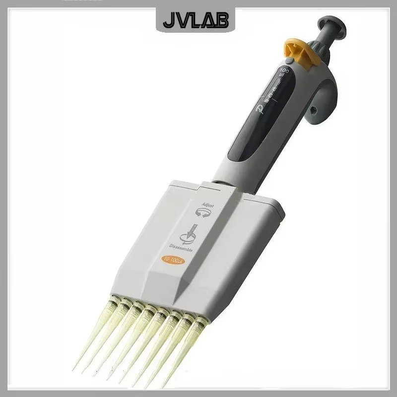 Multi-channel Micropipettes Ejector 121(C) Autoclavable Pipette Variable Volume Pipettor Pette 0.5-300ul Half Sterilization