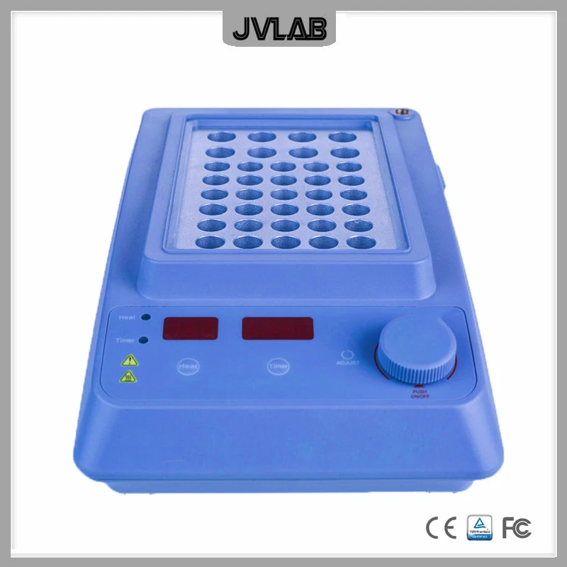 Dry Bath Dry Thermostat Bath with Fixed Block 5~10 ml For Inactivation Low Temperature Lysis Sample Preparation Up To 60(C)