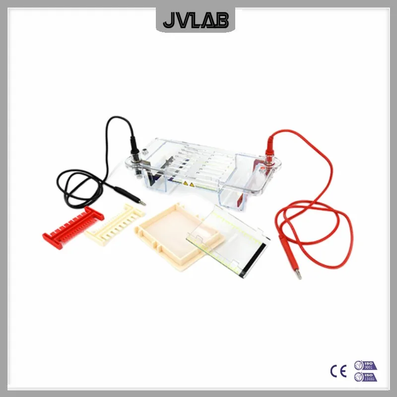 Mini Horizontal Electrophoresis Instrument Agarose Horizontal Electrophoresis Cell For Nucleic Acid Separation & Detection