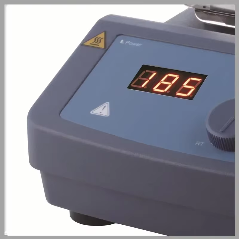 Hotplate Magnetic Stirrer 550 Degree 7 inch Glass Ceramic Work Plate 10L with Temp. Sensor&Clamp Shaded Pole Motorr MS7-H550-S