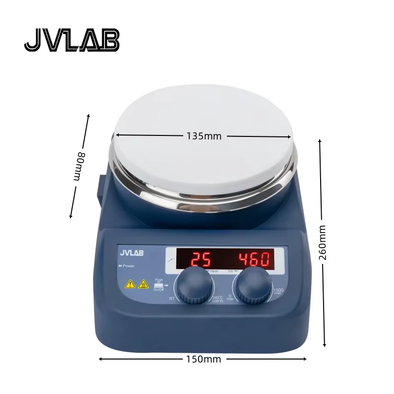Magnetic Stirrer Package LED Digital Hotplate Stove MS-H280-Pro With Temperature Sensor&Support Clamp Max. Stirring Quantity 3L